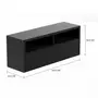 EXTENDING RACK 1 GAVETA 1,40 M X 43 CM - PRETO BRILHANTE - Foto 2