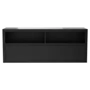 EXTENDING RACK 1 GAVETA 1,40 M X 43 CM - PRETO BRILHANTE - Foto 1