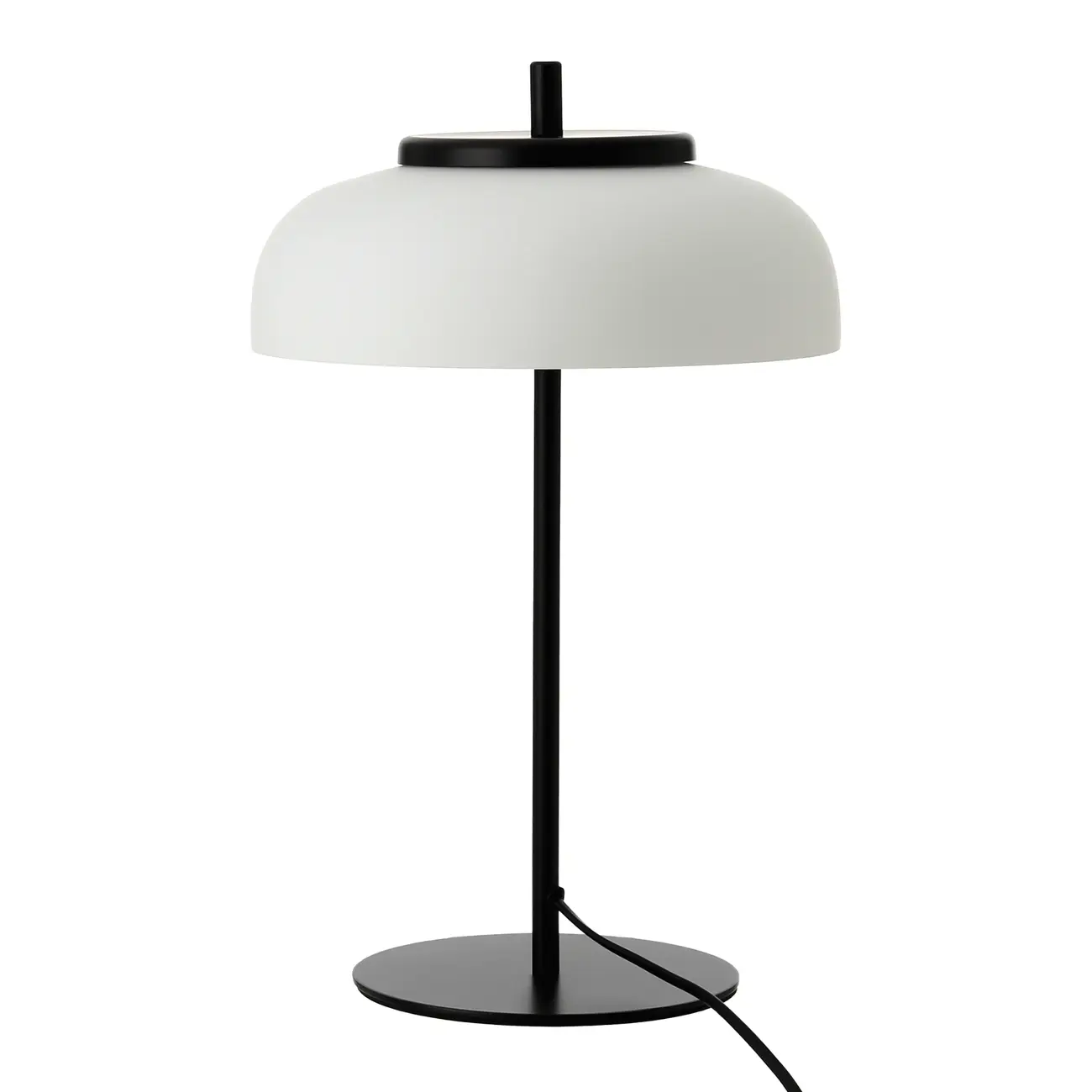 LUMINÁRIA DE MESA LED CURVED - PRETO/FROST - Foto 3