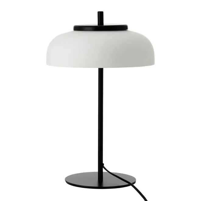 LUMINÁRIA DE MESA LED CURVED - PRETO/FROST - Foto 3