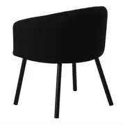 POLTRONA RALF - PRETO/PRETO - Foto 4