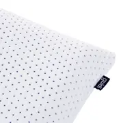 TRAVESSEIRO VISCOELÁSTICO 40 CM X 60 CM X 13 CM GULDI I - BRANCO/AZUL CLARO - Foto 7