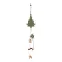 PINGENTE 50 CM VILAREJO NOEL - CASCA DE URUCUM/CIPESTRE - Foto 1