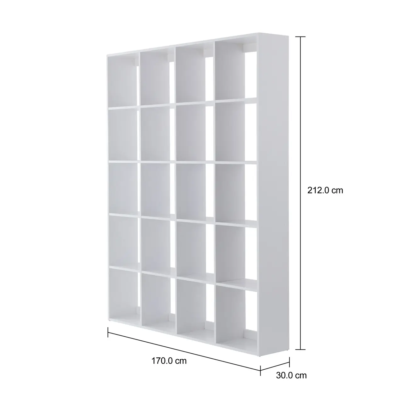 ESTANTE 1,70 M X 2,12 M CÉLULA - BRANCO - Foto 4