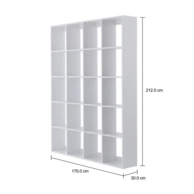 ESTANTE 1,70 M X 2,12 M CÉLULA - BRANCO - Foto 4