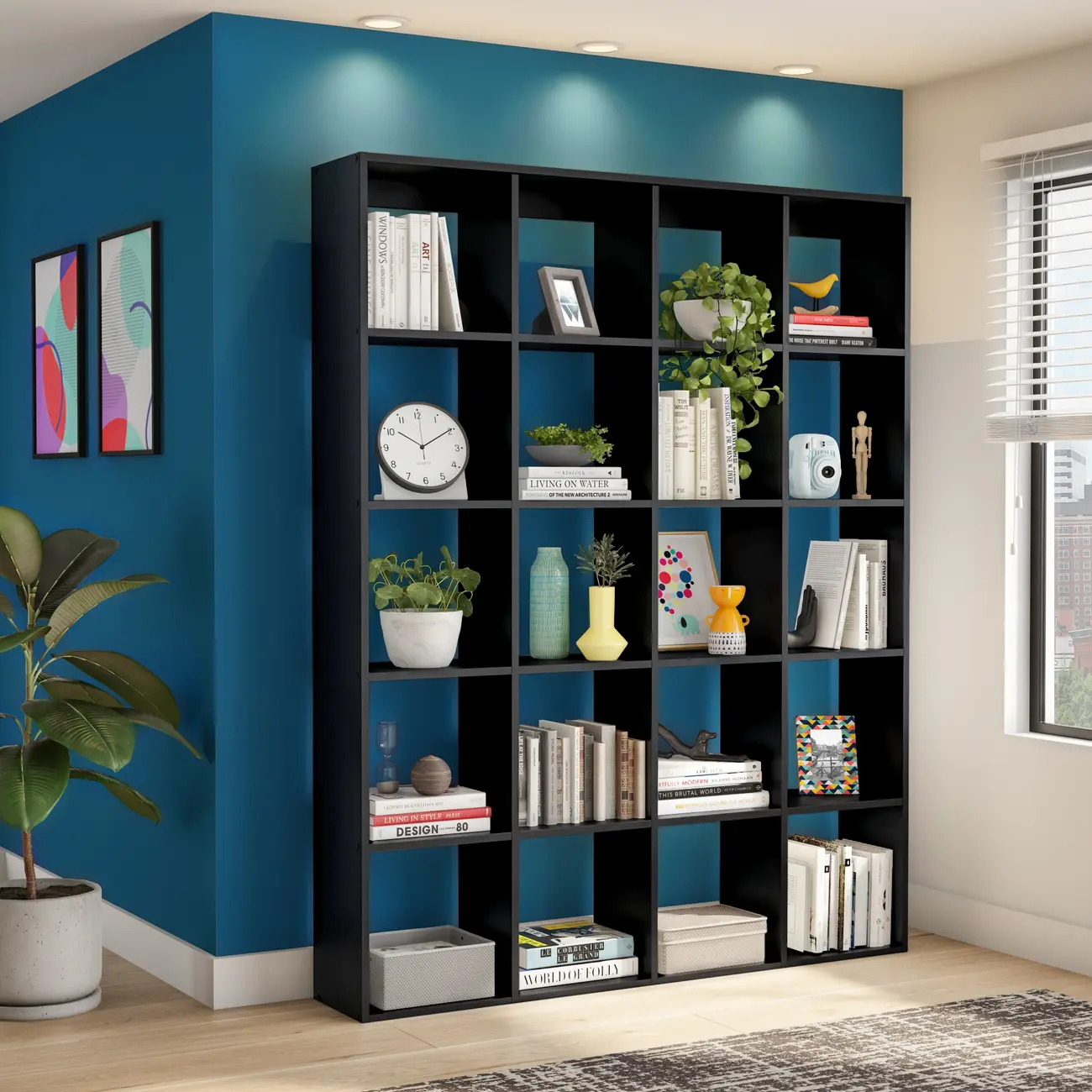 ESTANTE 1,70 M X 2,12 M CÉLULA - PRETO - Foto 6
