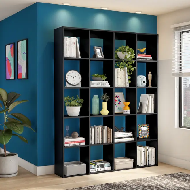 ESTANTE 1,70 M X 2,12 M CÉLULA - PRETO - Foto 6