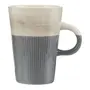 BLEU CENDRÉ - CANECA 400 ML CÔTELÉ