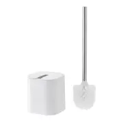 ESCOVA PARA BANHEIRO ZICHY - BRANCO/INOX - Foto 3