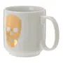 CANECA 470 ML CAVEIRA - BRANCO/OURO - Foto 2