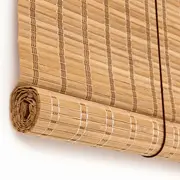 PERSIANA ROLL COM BANDÔ 1,60 M X 1,60 M SOMBRAMBU - ENCERADO CASTANHO/MARROM - Foto 8