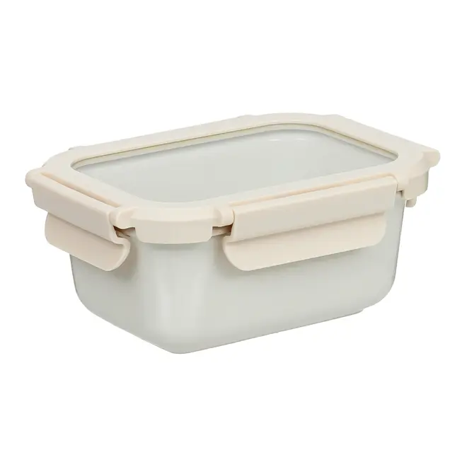 POTE HERMÉTICO 450 ML CERÂMIX - AREIA/INCOLOR - Foto 2