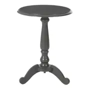 MESA LATERAL REDONDA 45 CM PILLIER - GRIS BRULÉ - Foto 1