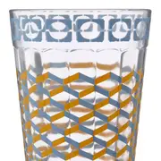 COPO REFRESCO 300 ML SAUDADE TROPICAL - AZUL HISTÓRICO/TERRACOTA - Foto 2