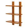 PRATELEIRA TRIPLA 60 CM X 40 CM X 19 CM DON - AMÊNDOA - Foto 2