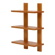 PRATELEIRA TRIPLA 60 CM X 40 CM X 19 CM DON - AMÊNDOA - Foto 2