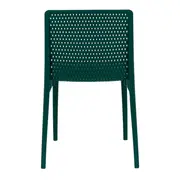 CADEIRA PARA ÁREA EXTERNA EMPILHÁVEL DOTS - MALAQUITA - Foto 5