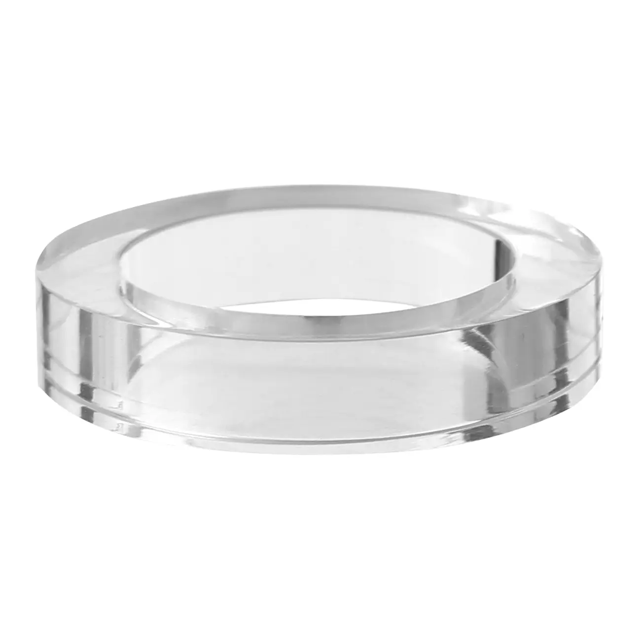 ARGOLA PARA GUARDANAPO CONJUNTO COM 2 PEÇAS UNIONE - INCOLOR - Foto 4