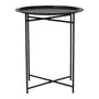 PRETO - MESA LATERAL REDONDA 41 CM PLATTER