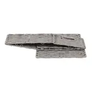 CESTO DOBRÁVEL 34 CM X 24 CM X 15 CM NID - CINZA PROVENCE - Foto 9