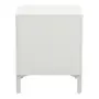 MESA DE CABECEIRA 1 GAVETA SLEEK - BRANCO/GRANILITE - Foto 6