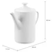 BULE CHÁ 1,2 L LUA - BRANCO - Foto 2