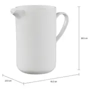 LEITEIRA 500 ML LUA - BRANCO - Foto 2