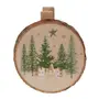 KIT COM 6 PRENDEDORES VILAREJO NOEL - CASCA DE URUCUM/CIPESTRE - Foto 4