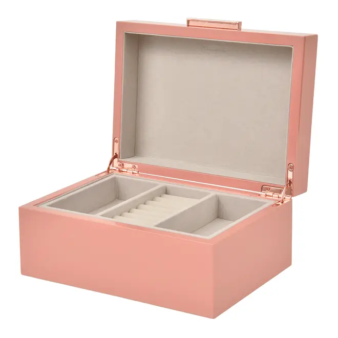 PORTA-JÓIAS SWANLEY - OPALA ROSA/COBRE - Foto 2