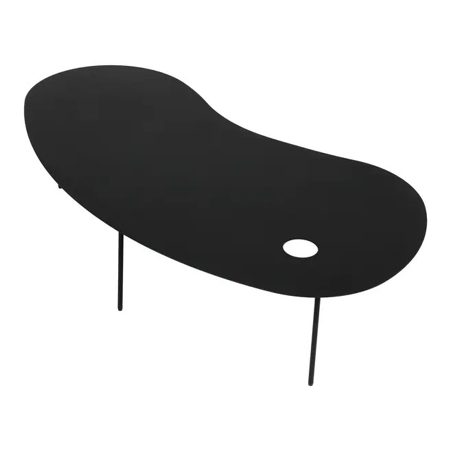MESA DE CENTRO 1,30 M X 69 CM PINGO - PRETO - Foto 7