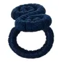 ARGOLA PARA GUARDANAPO CONJUNTO COM 2 PEÇAS ARABESCO - AZUL ESCURO - Foto 4