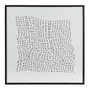 QUADRO I 60 CM X 60 CM TUDO OU TUDO REVIDAVOLTA - PRETO/BRANCO - Foto 1