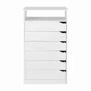 CÔMODA 6 GAVETAS 65 CM X 39 CM WINK - BRANCO - Foto 1