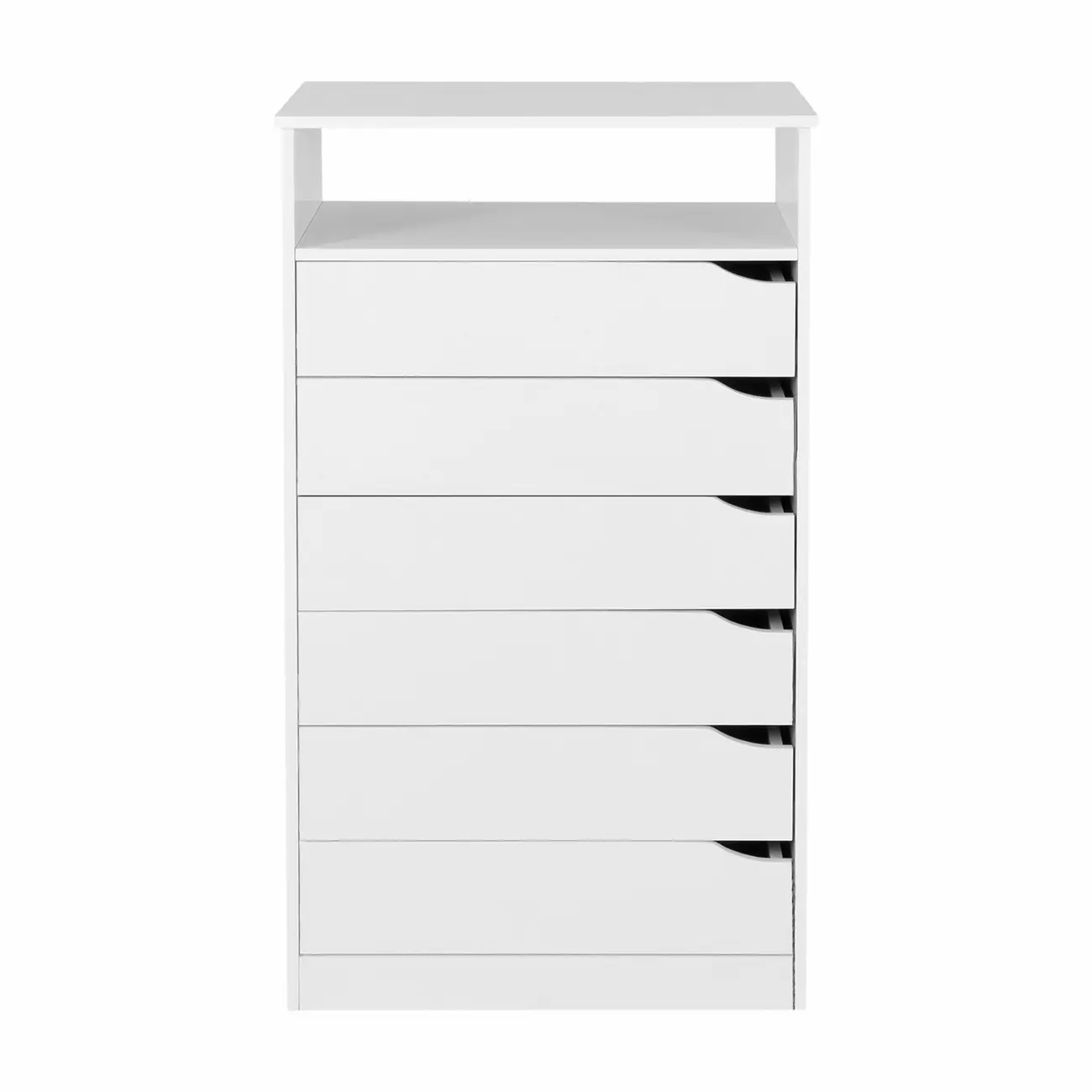 CÔMODA 6 GAVETAS 65 CM X 39 CM WINK - BRANCO - Foto 1