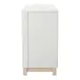 CÔMODA 3 GAVETAS/1 PORTA 1,36 M X 45 CM DULCE - BRANCO/NATURAL WASHED - Foto 5