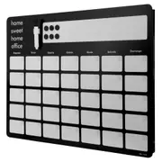 MEMORY-BOARD 60 CM X 45 CM SWEET HOME OFFICE - PRETO/BRANCO - Foto 2