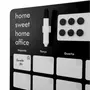 MEMORY-BOARD 60 CM X 45 CM SWEET HOME OFFICE - PRETO/BRANCO - Foto 3