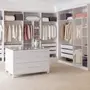 ESTRUTURA DE GUARDA-ROUPA DE CASAL 3 PORTAS FRIZ - BRANCO - Foto 6