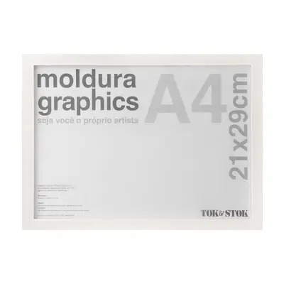 MOLDURA A4 21 CM X 29 CM GRAPHICS