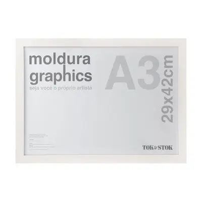 MOLDURA A3 29 CM X 42 CM GRAPHICS