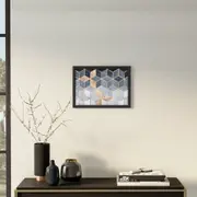 MOLDURA A3 29 CM X 42 CM GRAPHICS - PRETO - Foto 3