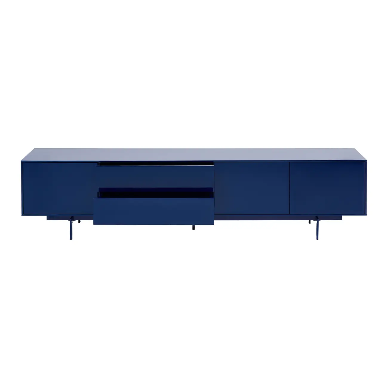 RACK 3 PORTAS/2 GAVETAS 2,08 M X 45 CM MONOLITH - LAZULITE - Foto 3