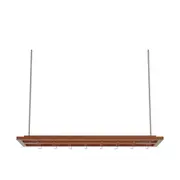 JIRAU 1,75 M COM LUMINÁRIA GOURMET - NOZES/ZINCO - Foto 1