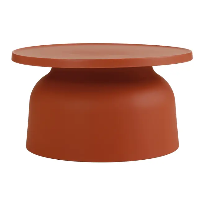 MESA DE CENTRO REDONDA 67 CM ALTIPLANO - TERRACOTA - Foto 2