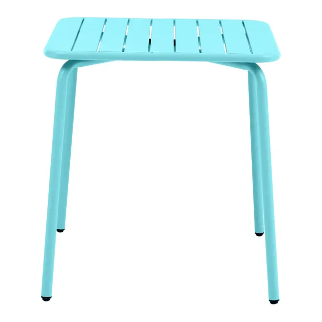 MESA 70 CM X 70 CM ALMARÉ - VERDE ÁGUA - Foto 1