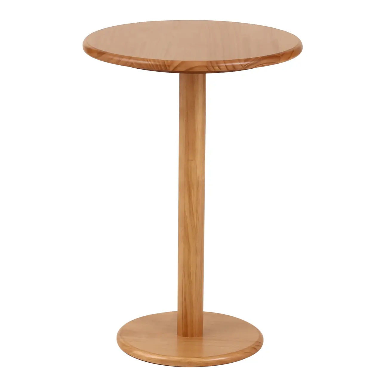 MESA LATERAL ALTA REDONDA 40 CM LAGOA - AMÊNDOA - Foto 1