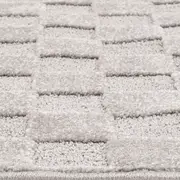 TAPETE 1,50 M X 2 M DREZ - CINZA/CINZA CLARO - Foto 5