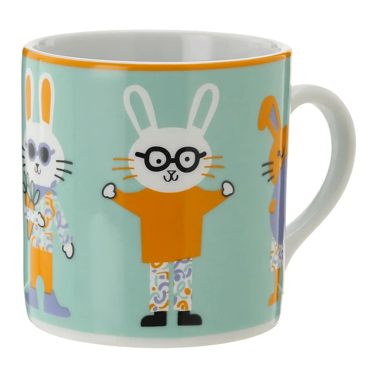 CANECA 350 ML POPÁSCOA - MENTA/MULTICOR - Foto 2