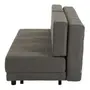 SOFÁ-CAMA 3 LUGARES CLAP - CINZA/PRETO - Foto 3