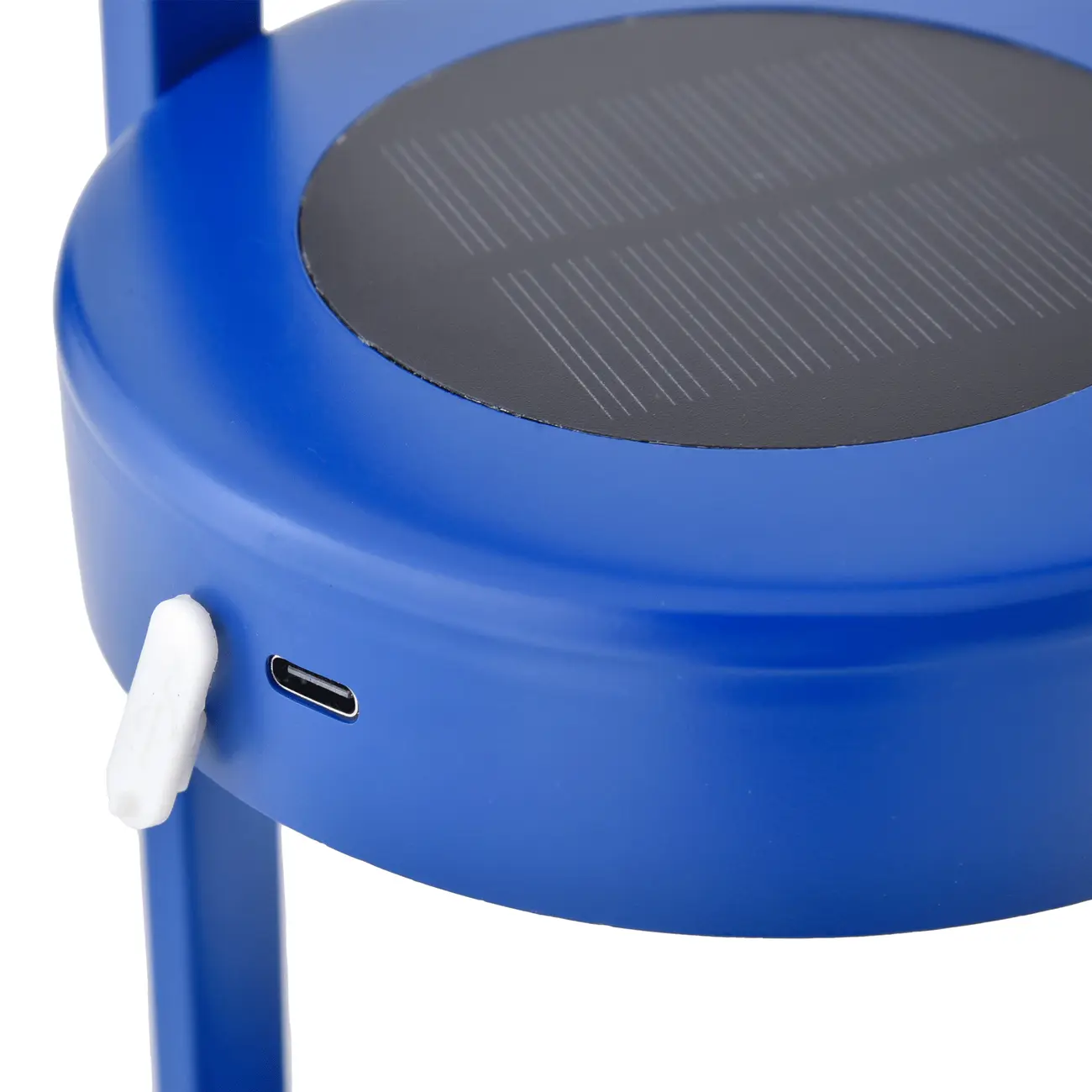 LUMINÁRIA DE MESA LED RECARREGÁVEL SOLARE - AZUL COBALTO - Foto 12